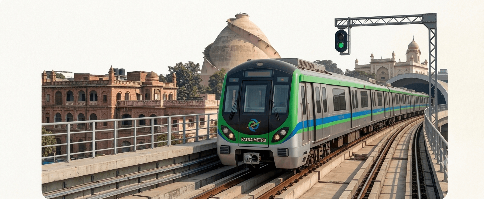 Patna Metro Network & Train Artwork